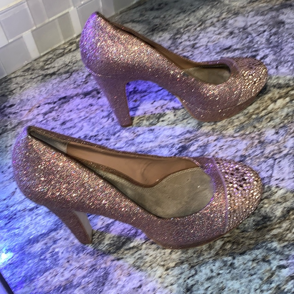 Glitter fabulous heels